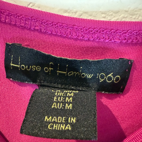 House of Harlow 1960 Magenta Kids Bodysuit - Picture 3 of 5